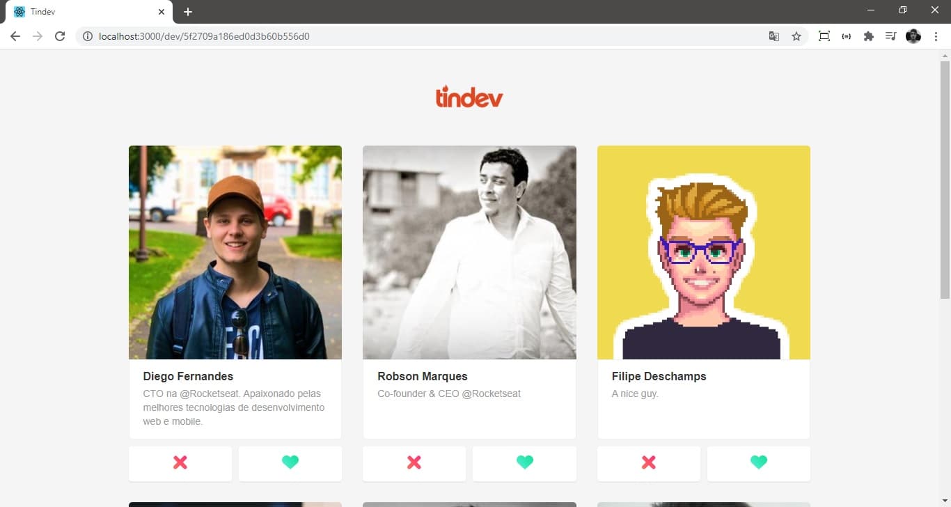 Tindev: Find the perfect dev